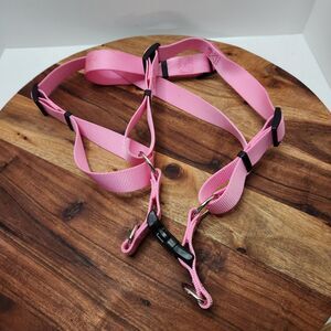 Coastal Dog Harness – Light Pink, Size Large, Adjustable Fit